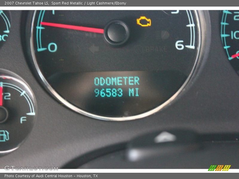 Sport Red Metallic / Light Cashmere/Ebony 2007 Chevrolet Tahoe LS