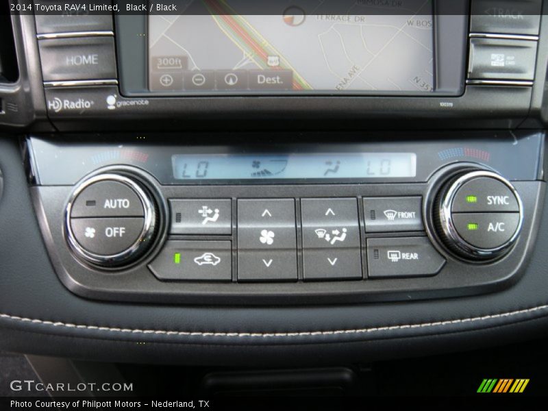 Controls of 2014 RAV4 Limited