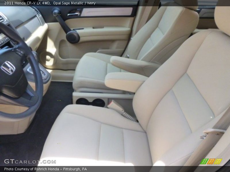Opal Sage Metallic / Ivory 2011 Honda CR-V LX 4WD