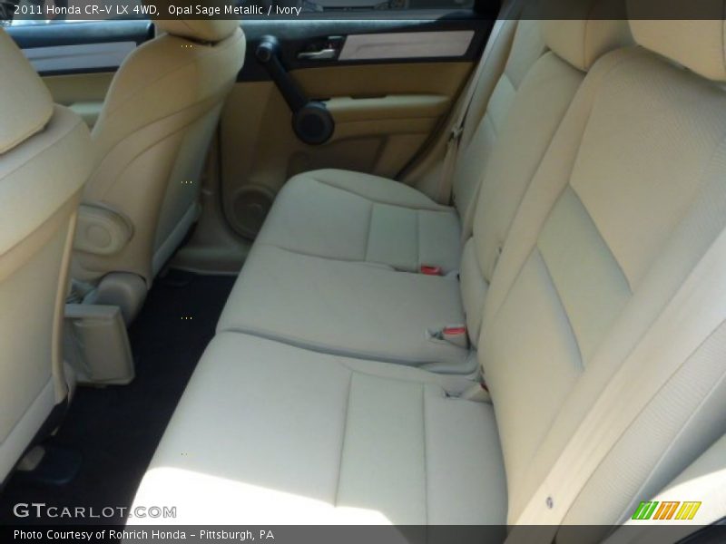 Opal Sage Metallic / Ivory 2011 Honda CR-V LX 4WD