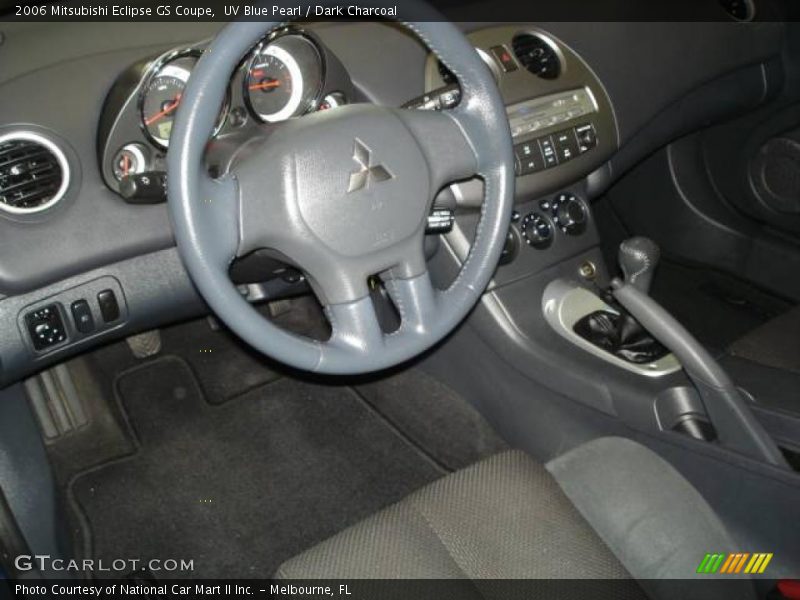 UV Blue Pearl / Dark Charcoal 2006 Mitsubishi Eclipse GS Coupe