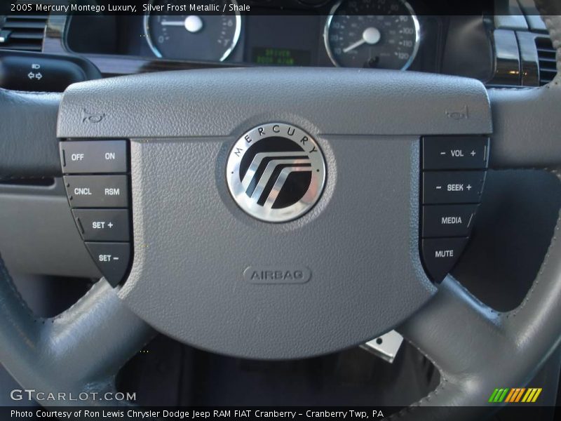 Silver Frost Metallic / Shale 2005 Mercury Montego Luxury