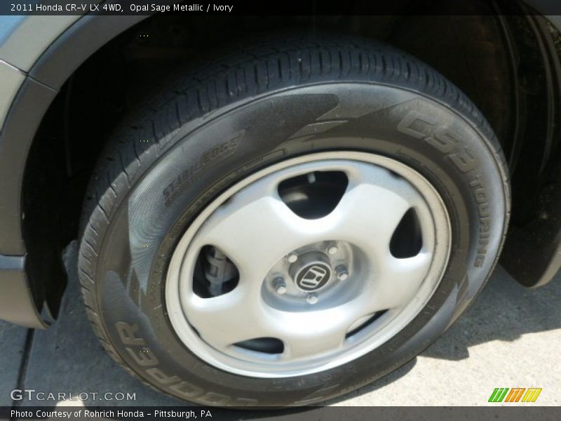 Opal Sage Metallic / Ivory 2011 Honda CR-V LX 4WD