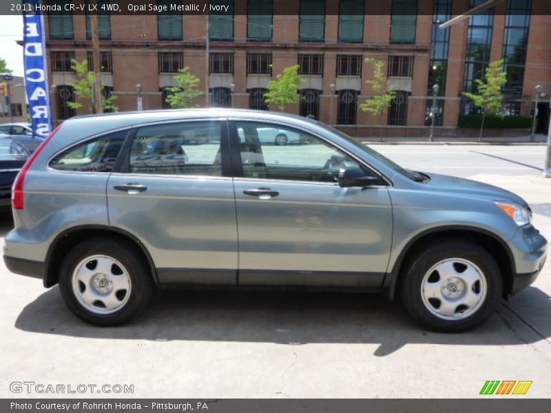 Opal Sage Metallic / Ivory 2011 Honda CR-V LX 4WD