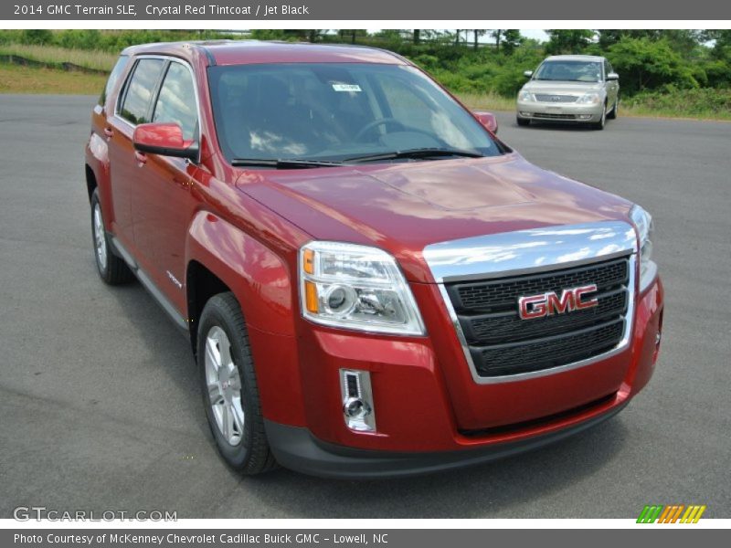 Crystal Red Tintcoat / Jet Black 2014 GMC Terrain SLE