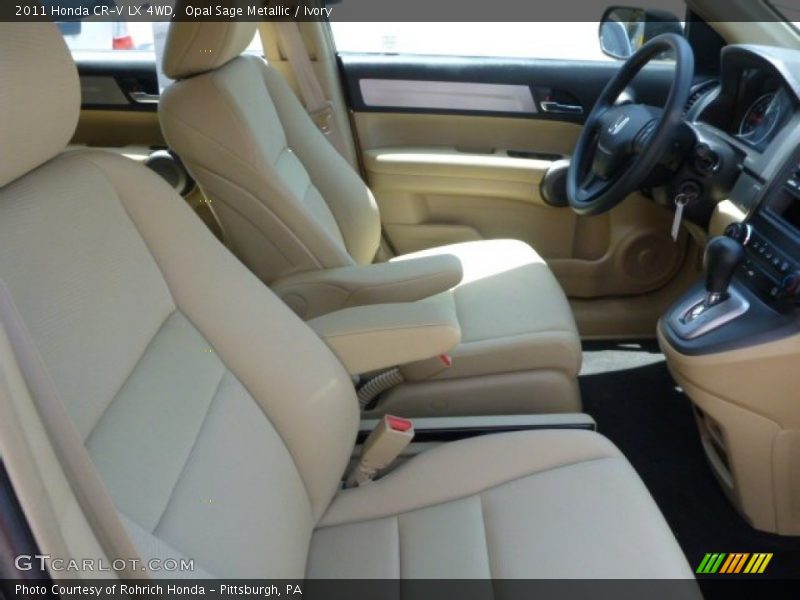 Opal Sage Metallic / Ivory 2011 Honda CR-V LX 4WD