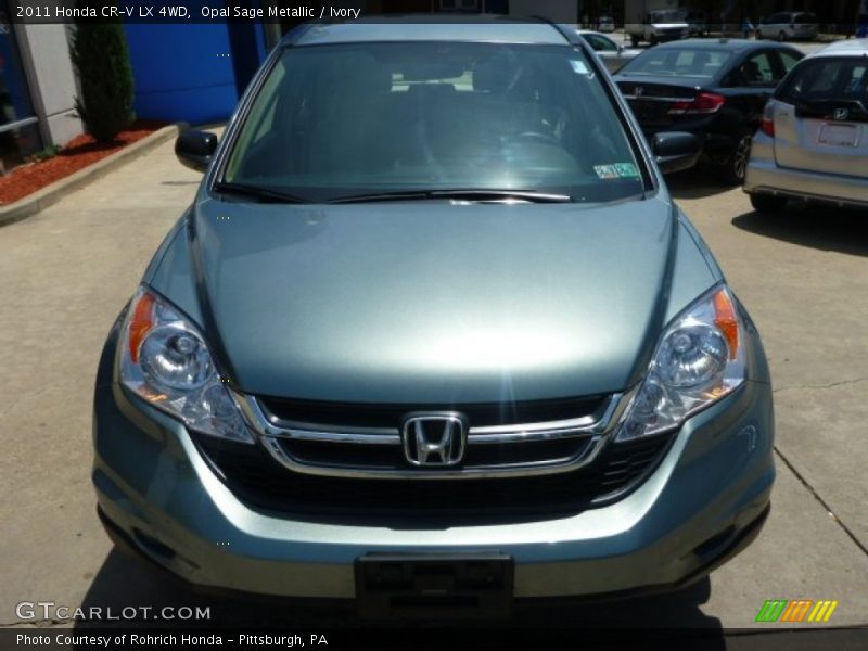 Opal Sage Metallic / Ivory 2011 Honda CR-V LX 4WD