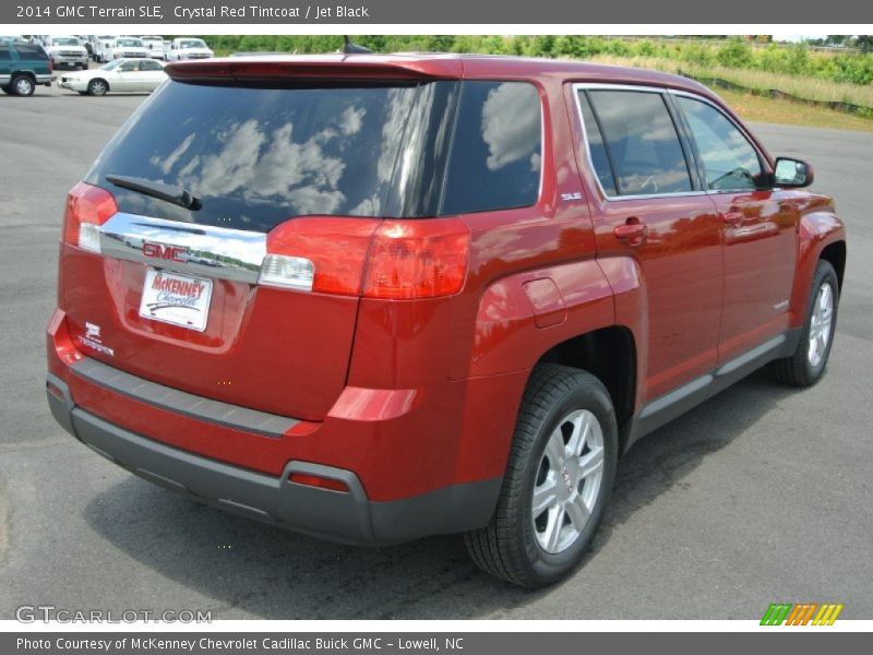 Crystal Red Tintcoat / Jet Black 2014 GMC Terrain SLE