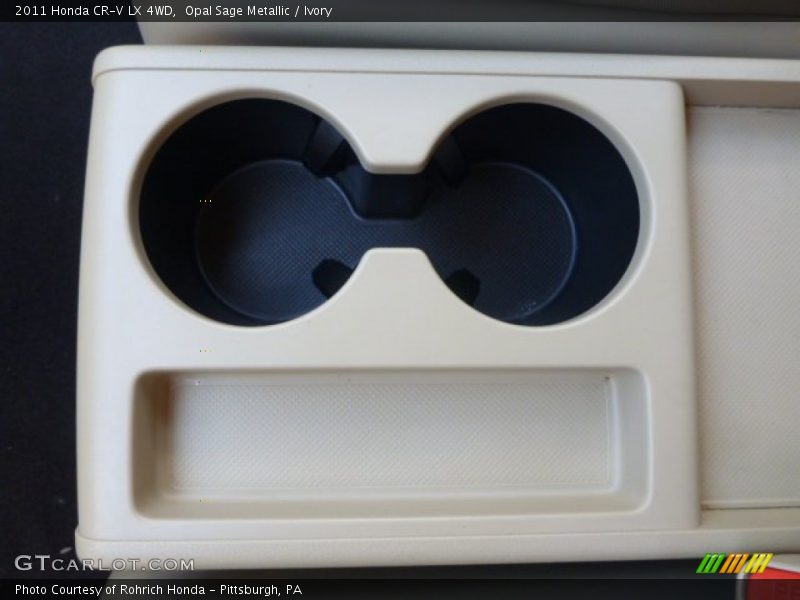 Opal Sage Metallic / Ivory 2011 Honda CR-V LX 4WD