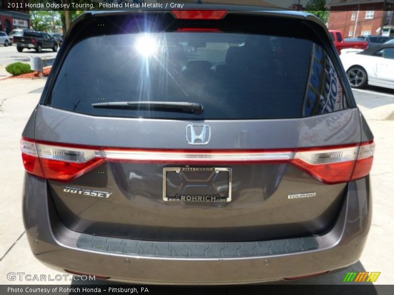 Polished Metal Metallic / Gray 2011 Honda Odyssey Touring