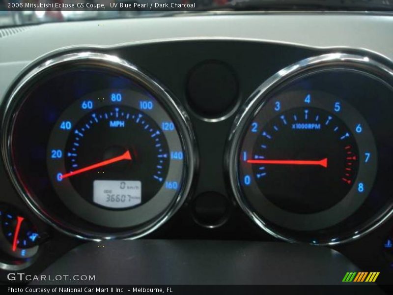 UV Blue Pearl / Dark Charcoal 2006 Mitsubishi Eclipse GS Coupe
