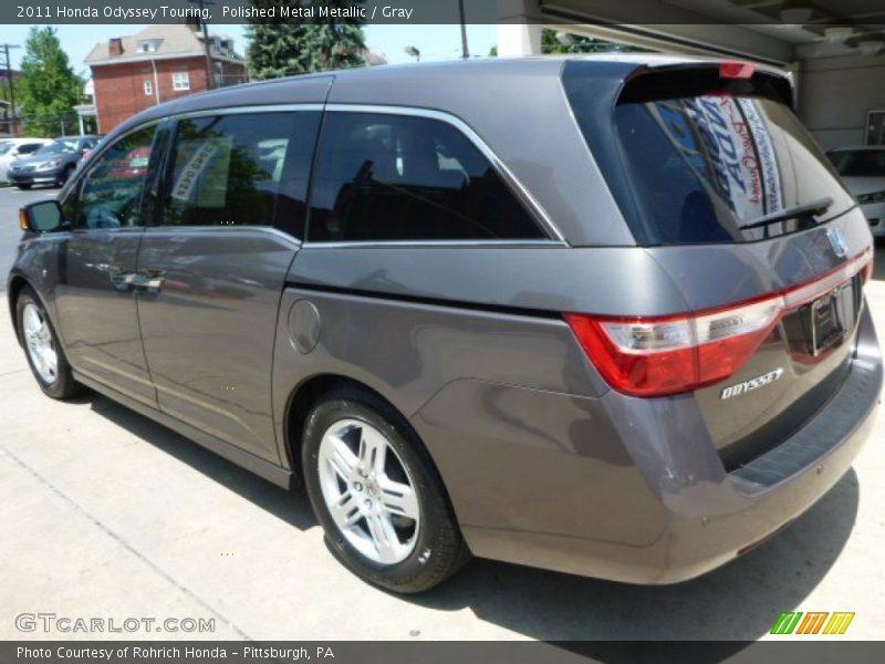 Polished Metal Metallic / Gray 2011 Honda Odyssey Touring