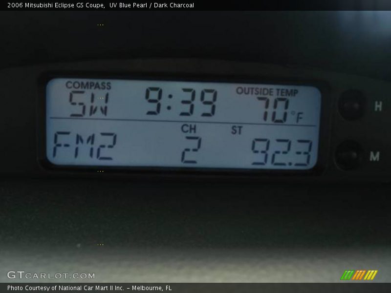 UV Blue Pearl / Dark Charcoal 2006 Mitsubishi Eclipse GS Coupe
