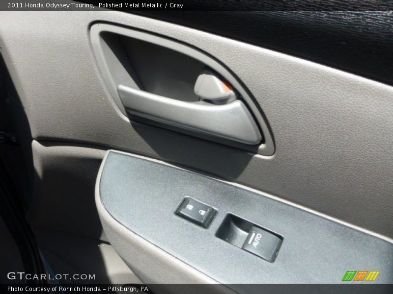 Polished Metal Metallic / Gray 2011 Honda Odyssey Touring