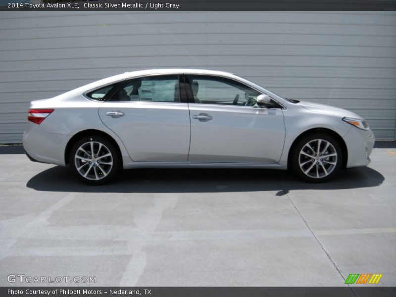 Classic Silver Metallic / Light Gray 2014 Toyota Avalon XLE