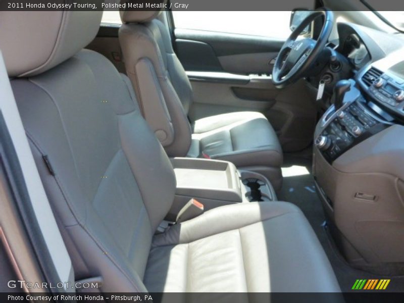 Polished Metal Metallic / Gray 2011 Honda Odyssey Touring