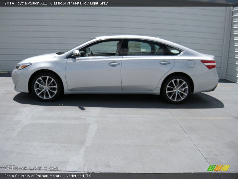 Classic Silver Metallic / Light Gray 2014 Toyota Avalon XLE