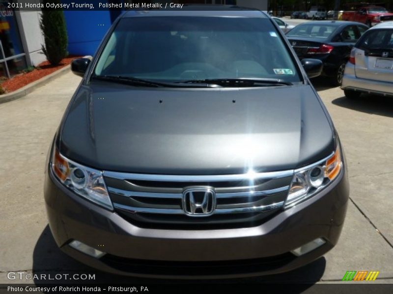 Polished Metal Metallic / Gray 2011 Honda Odyssey Touring