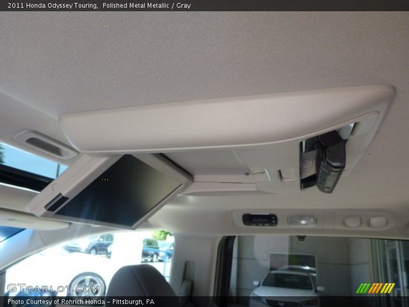 Polished Metal Metallic / Gray 2011 Honda Odyssey Touring