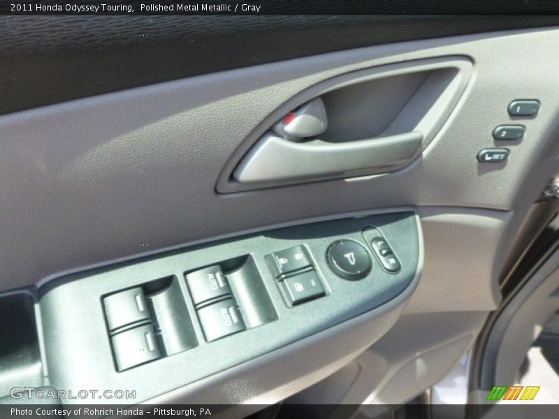 Polished Metal Metallic / Gray 2011 Honda Odyssey Touring