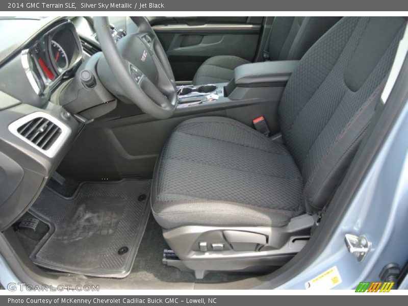 Silver Sky Metallic / Jet Black 2014 GMC Terrain SLE
