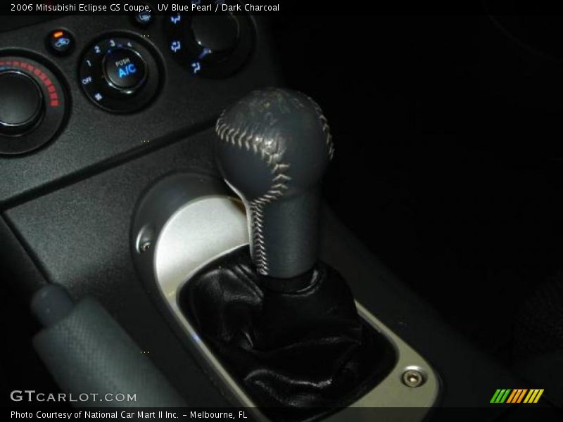 UV Blue Pearl / Dark Charcoal 2006 Mitsubishi Eclipse GS Coupe