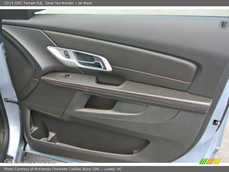 Silver Sky Metallic / Jet Black 2014 GMC Terrain SLE