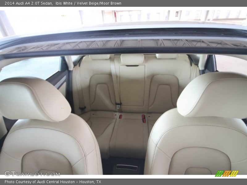 Ibis White / Velvet Beige/Moor Brown 2014 Audi A4 2.0T Sedan