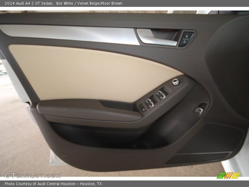 Ibis White / Velvet Beige/Moor Brown 2014 Audi A4 2.0T Sedan