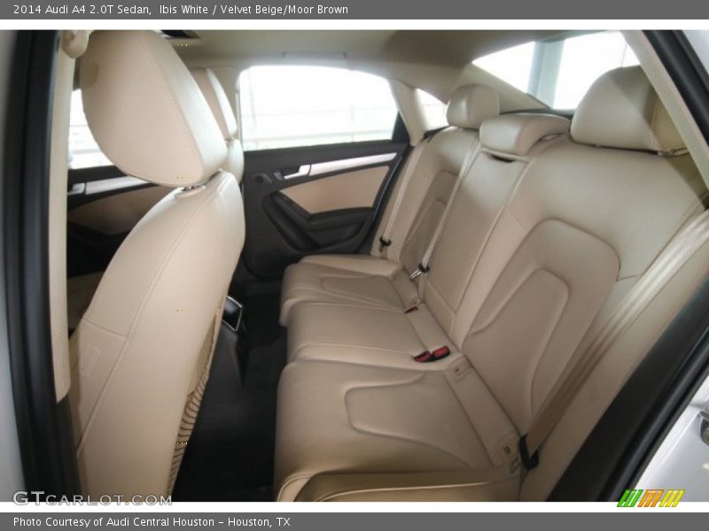 Ibis White / Velvet Beige/Moor Brown 2014 Audi A4 2.0T Sedan