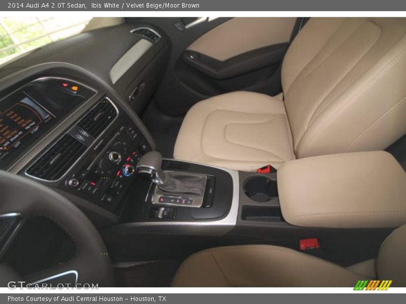 Ibis White / Velvet Beige/Moor Brown 2014 Audi A4 2.0T Sedan