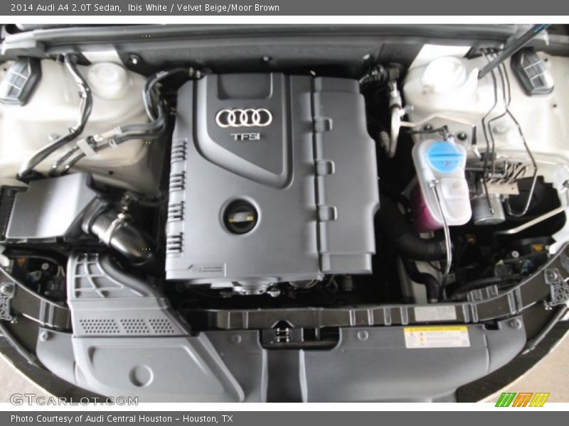 Ibis White / Velvet Beige/Moor Brown 2014 Audi A4 2.0T Sedan