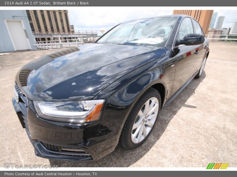 Brilliant Black / Black 2014 Audi A4 2.0T Sedan