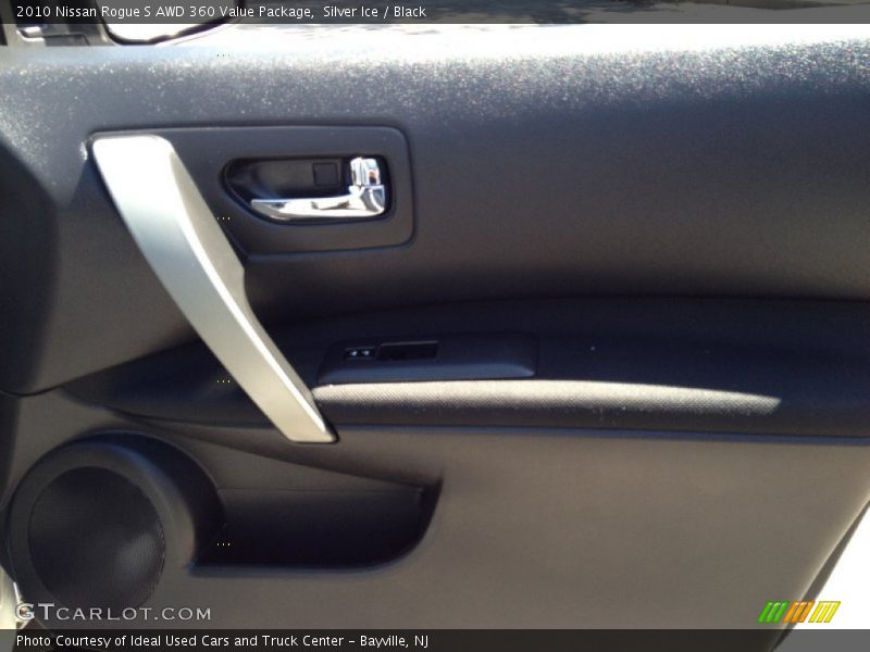 Silver Ice / Black 2010 Nissan Rogue S AWD 360 Value Package