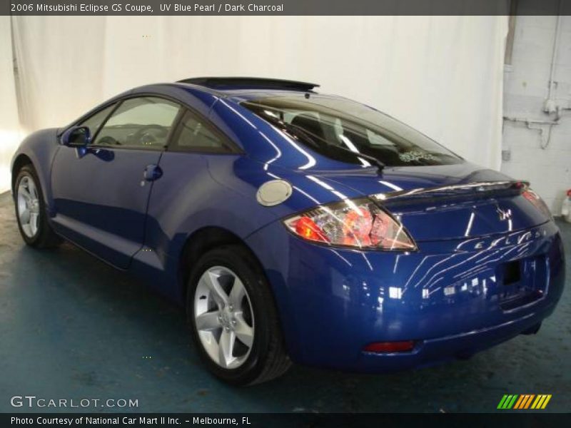 UV Blue Pearl / Dark Charcoal 2006 Mitsubishi Eclipse GS Coupe
