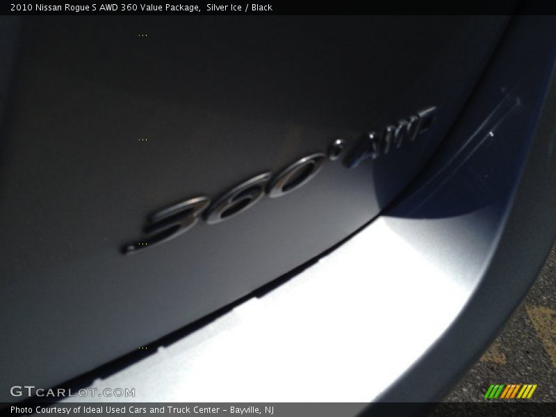 Silver Ice / Black 2010 Nissan Rogue S AWD 360 Value Package