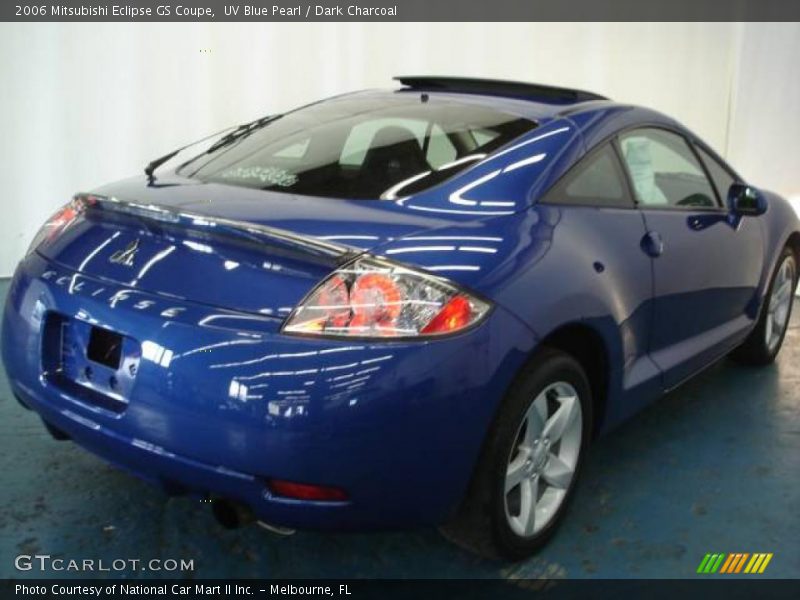 UV Blue Pearl / Dark Charcoal 2006 Mitsubishi Eclipse GS Coupe