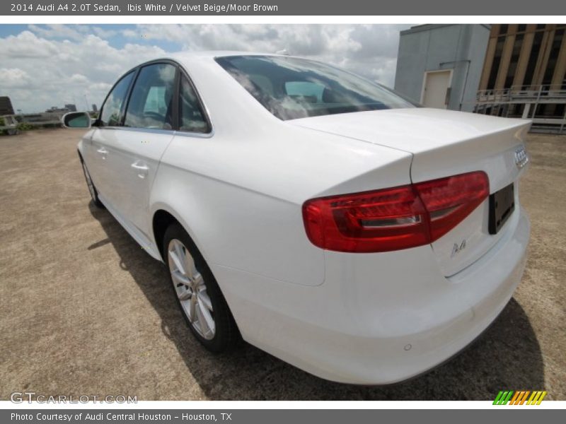 Ibis White / Velvet Beige/Moor Brown 2014 Audi A4 2.0T Sedan