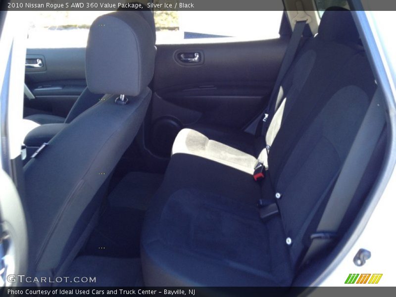 Silver Ice / Black 2010 Nissan Rogue S AWD 360 Value Package