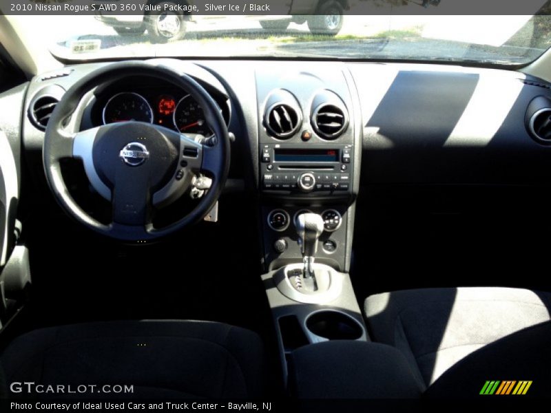 Silver Ice / Black 2010 Nissan Rogue S AWD 360 Value Package