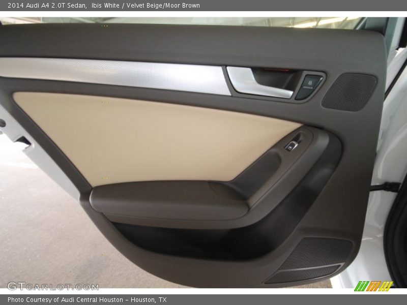 Ibis White / Velvet Beige/Moor Brown 2014 Audi A4 2.0T Sedan