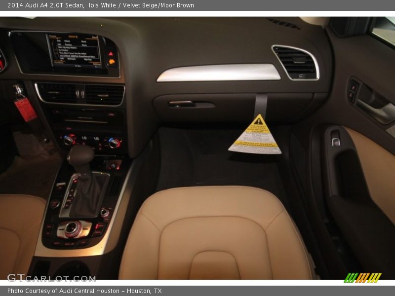 Ibis White / Velvet Beige/Moor Brown 2014 Audi A4 2.0T Sedan