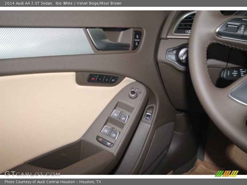 Ibis White / Velvet Beige/Moor Brown 2014 Audi A4 2.0T Sedan