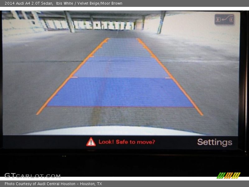 Ibis White / Velvet Beige/Moor Brown 2014 Audi A4 2.0T Sedan