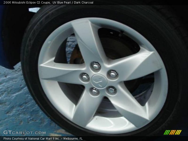UV Blue Pearl / Dark Charcoal 2006 Mitsubishi Eclipse GS Coupe