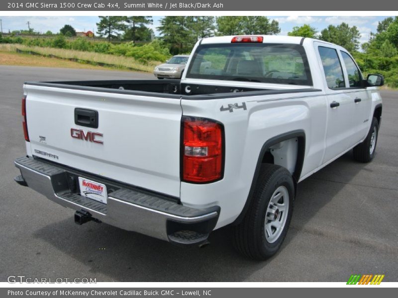 Summit White / Jet Black/Dark Ash 2014 GMC Sierra 1500 Crew Cab 4x4