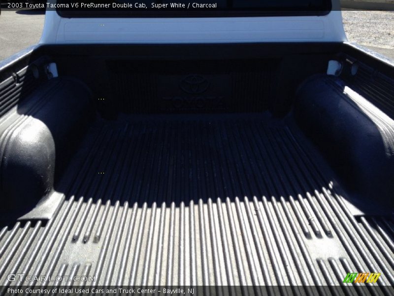 Super White / Charcoal 2003 Toyota Tacoma V6 PreRunner Double Cab