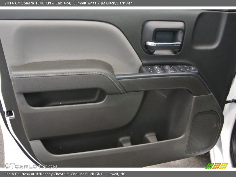 Summit White / Jet Black/Dark Ash 2014 GMC Sierra 1500 Crew Cab 4x4