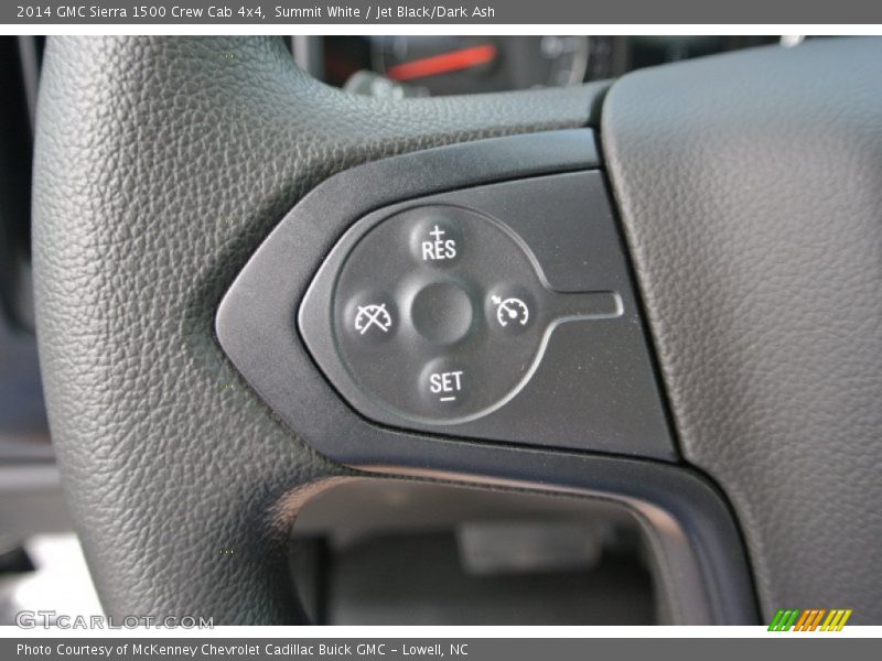 Summit White / Jet Black/Dark Ash 2014 GMC Sierra 1500 Crew Cab 4x4