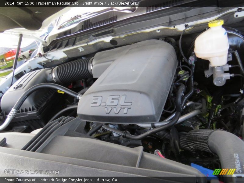  2014 1500 Tradesman Regular Cab Engine - 3.6 Liter FFV DOHC 24-Valve VVT V6